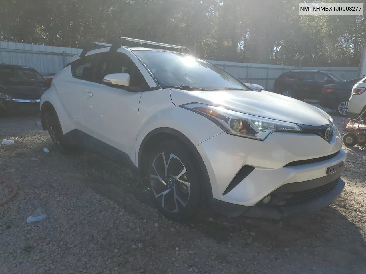 2018 Toyota C-Hr Xle VIN: NMTKHMBX1JR003277 Lot: 75656974