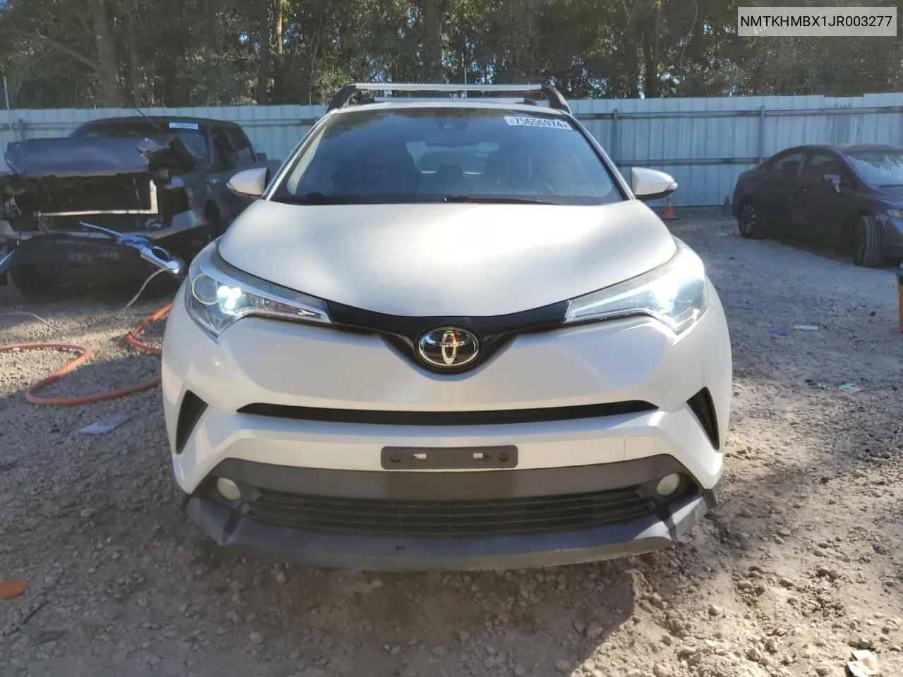 2018 Toyota C-Hr Xle VIN: NMTKHMBX1JR003277 Lot: 75656974