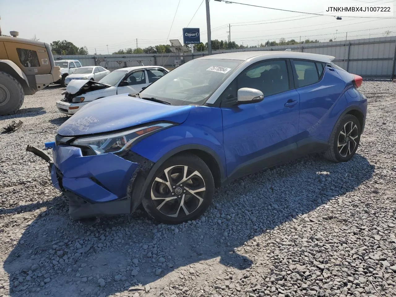 JTNKHMBX4J1007222 2018 Toyota C-Hr Xle