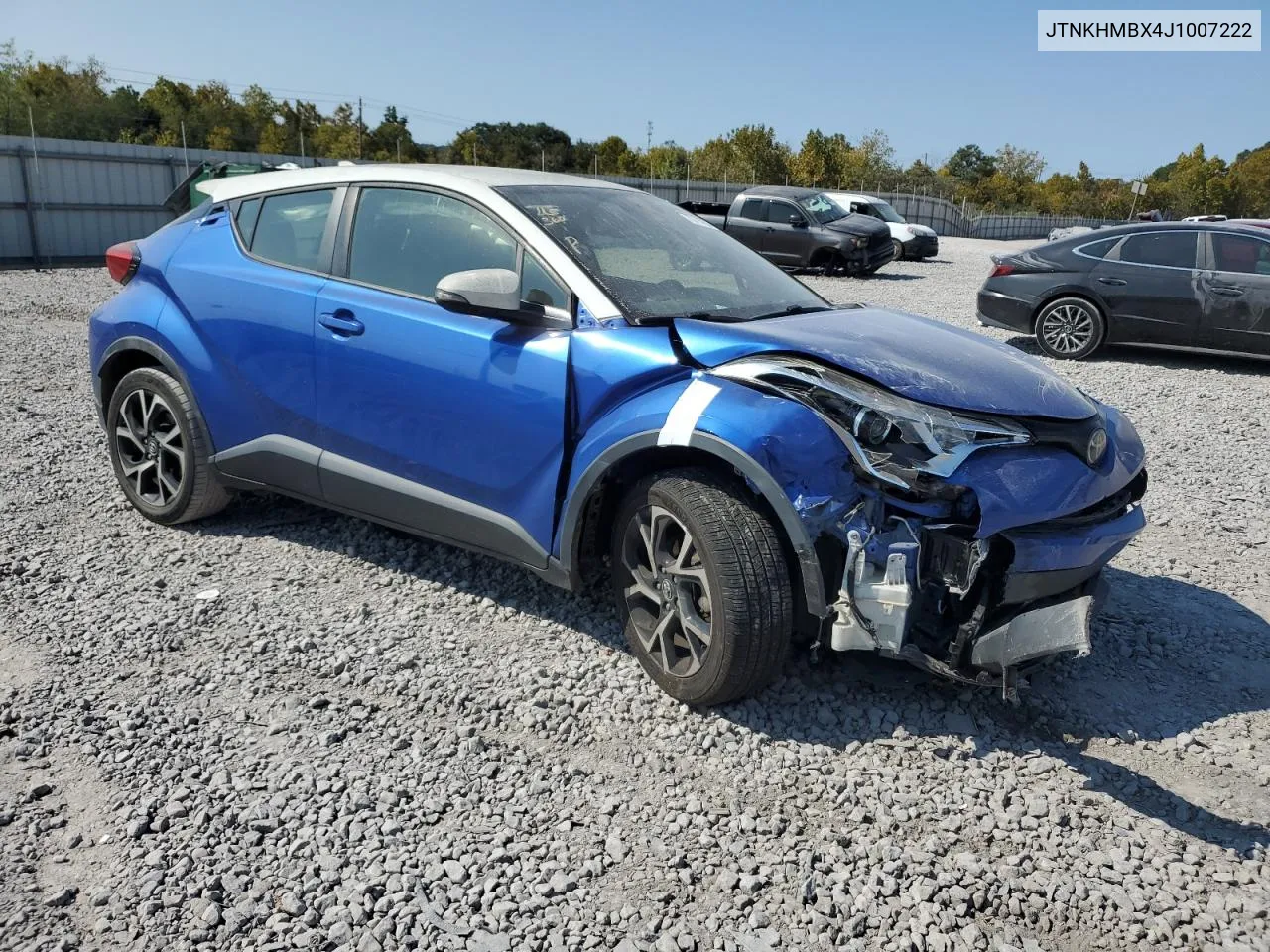 JTNKHMBX4J1007222 2018 Toyota C-Hr Xle