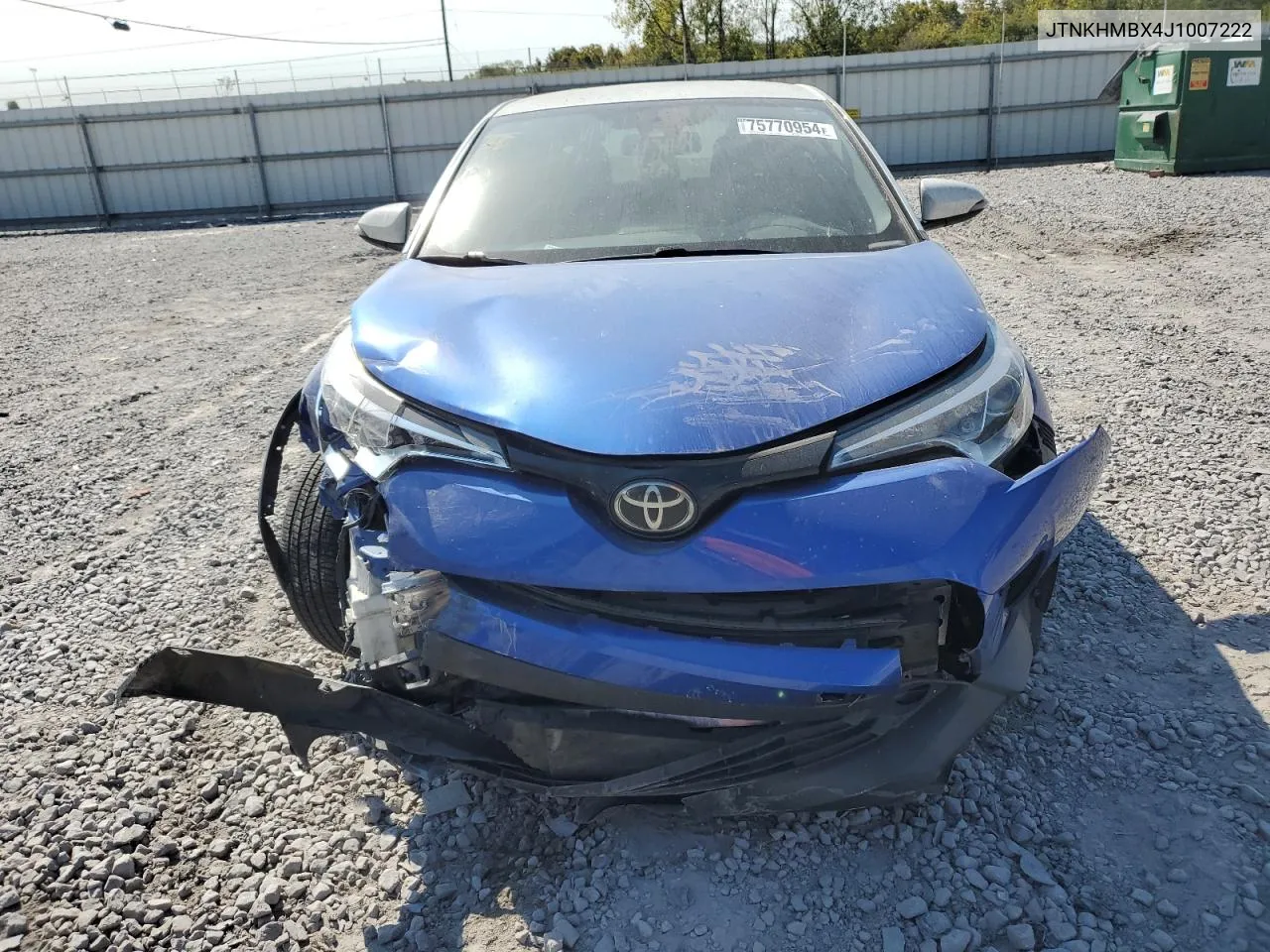 JTNKHMBX4J1007222 2018 Toyota C-Hr Xle