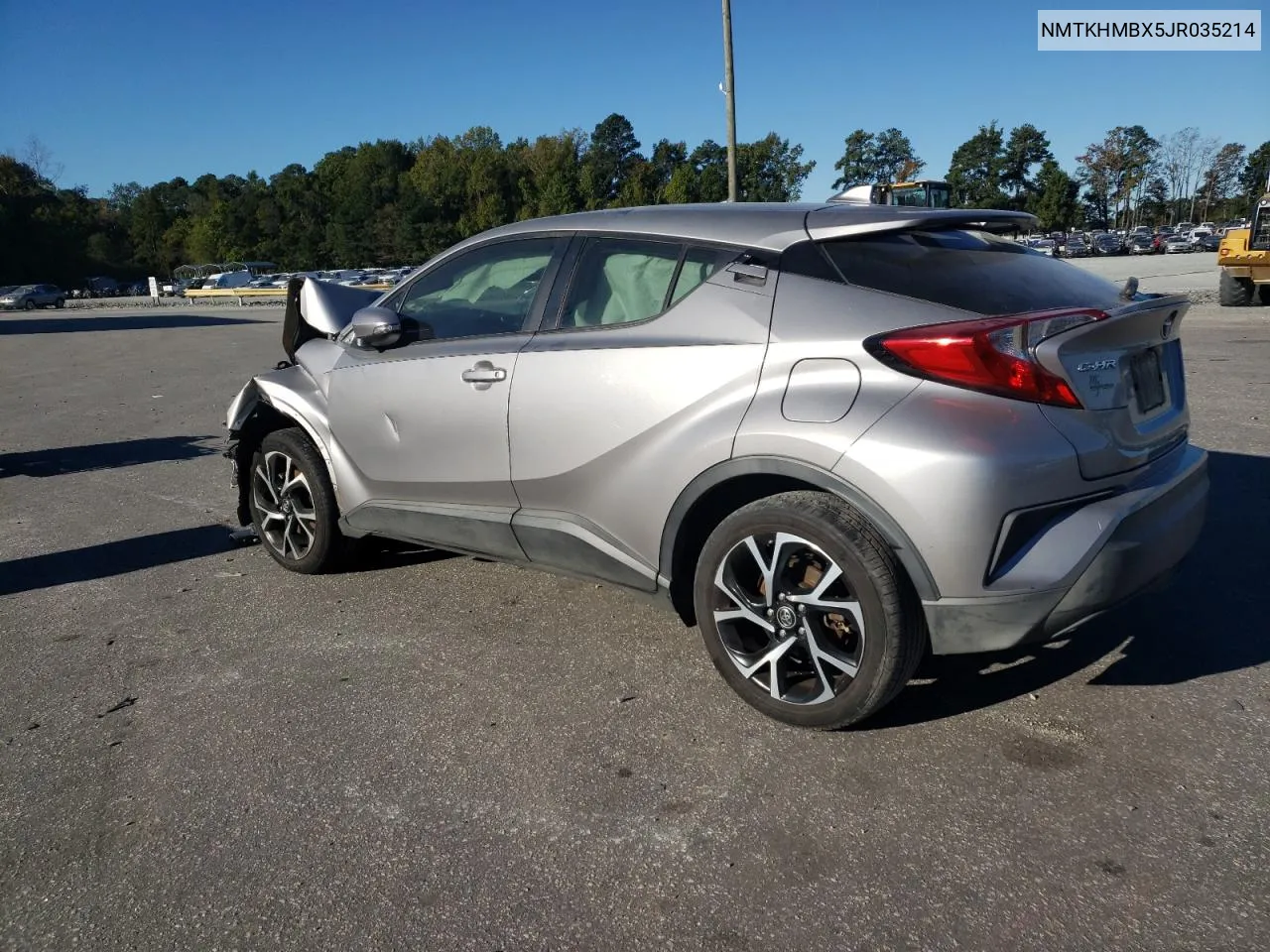 2018 Toyota C-Hr Xle VIN: NMTKHMBX5JR035214 Lot: 75856114