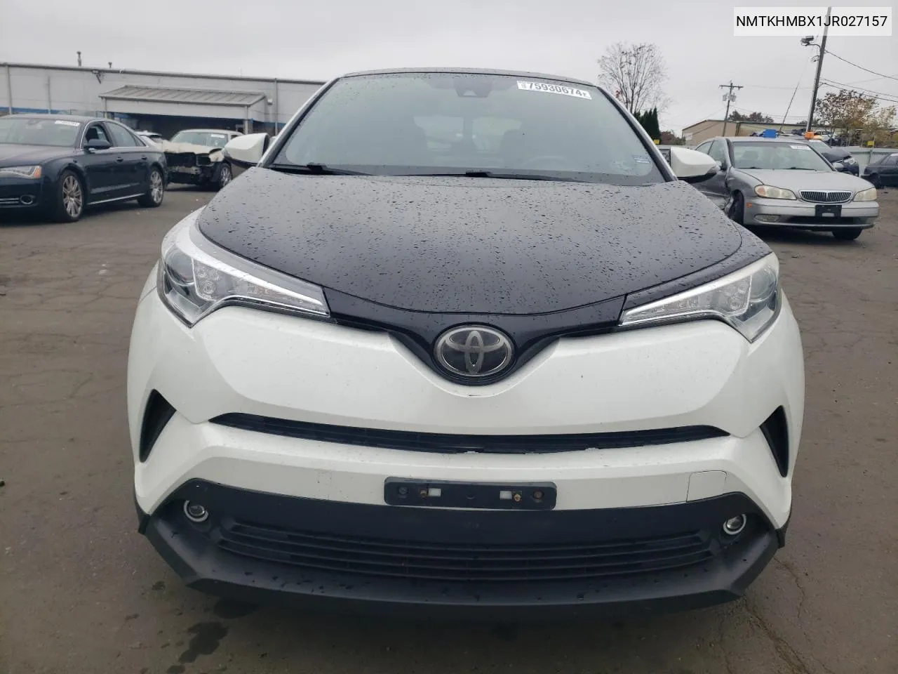 2018 Toyota C-Hr Xle VIN: NMTKHMBX1JR027157 Lot: 75930674