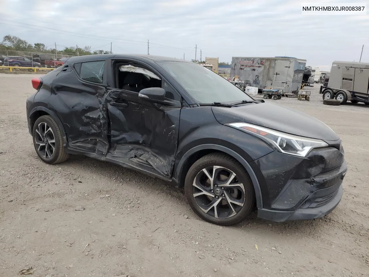 2018 Toyota C-Hr Xle VIN: NMTKHMBX0JR008387 Lot: 76086474