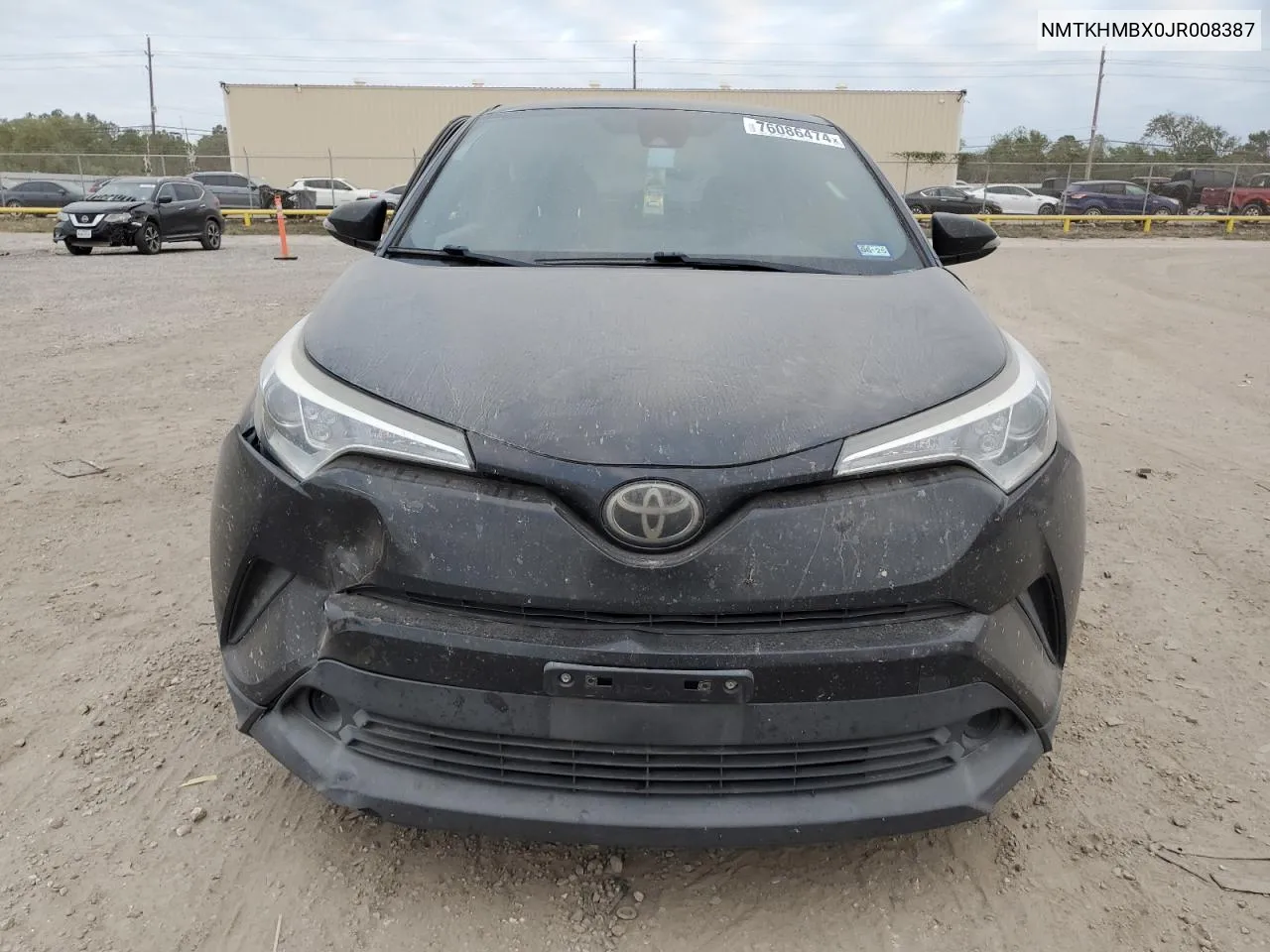 2018 Toyota C-Hr Xle VIN: NMTKHMBX0JR008387 Lot: 76086474