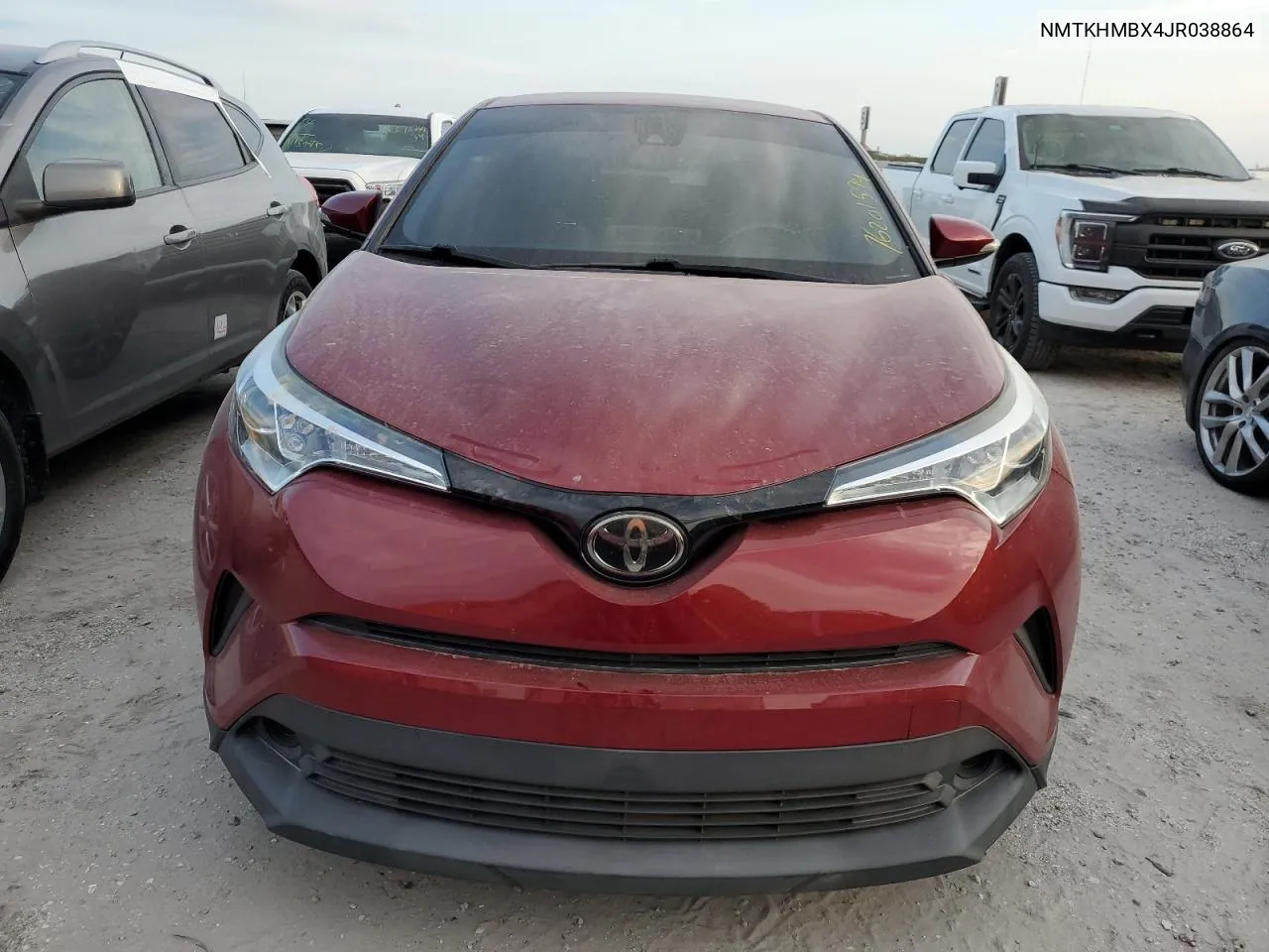 2018 Toyota C-Hr Xle VIN: NMTKHMBX4JR038864 Lot: 76201594