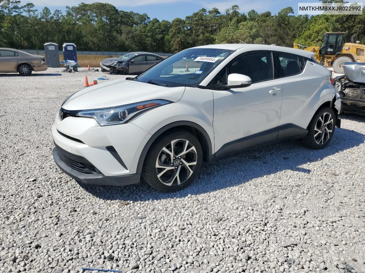 NMTKHMBXXJR022992 2018 Toyota C-Hr Xle