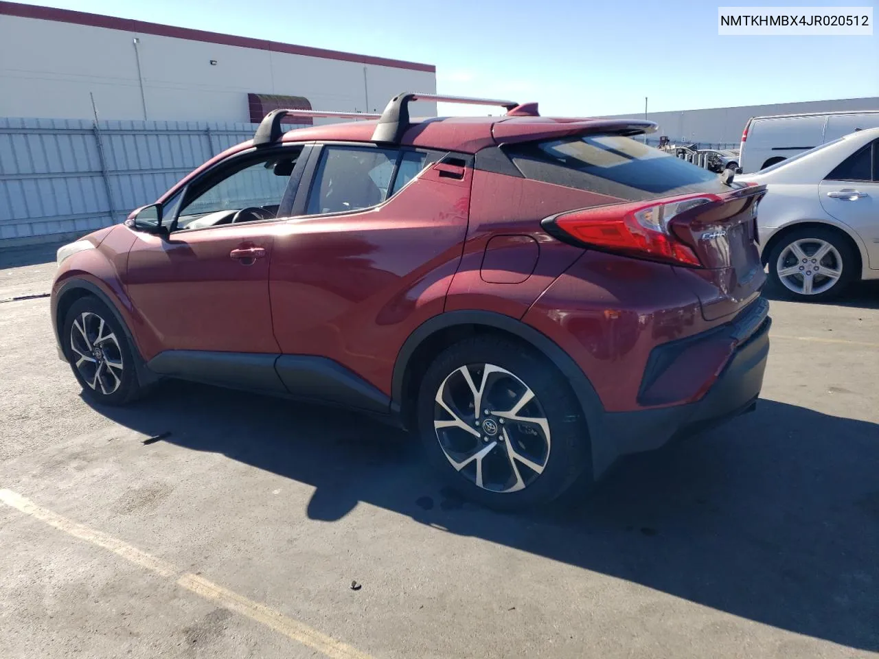 2018 Toyota C-Hr Xle VIN: NMTKHMBX4JR020512 Lot: 77131564