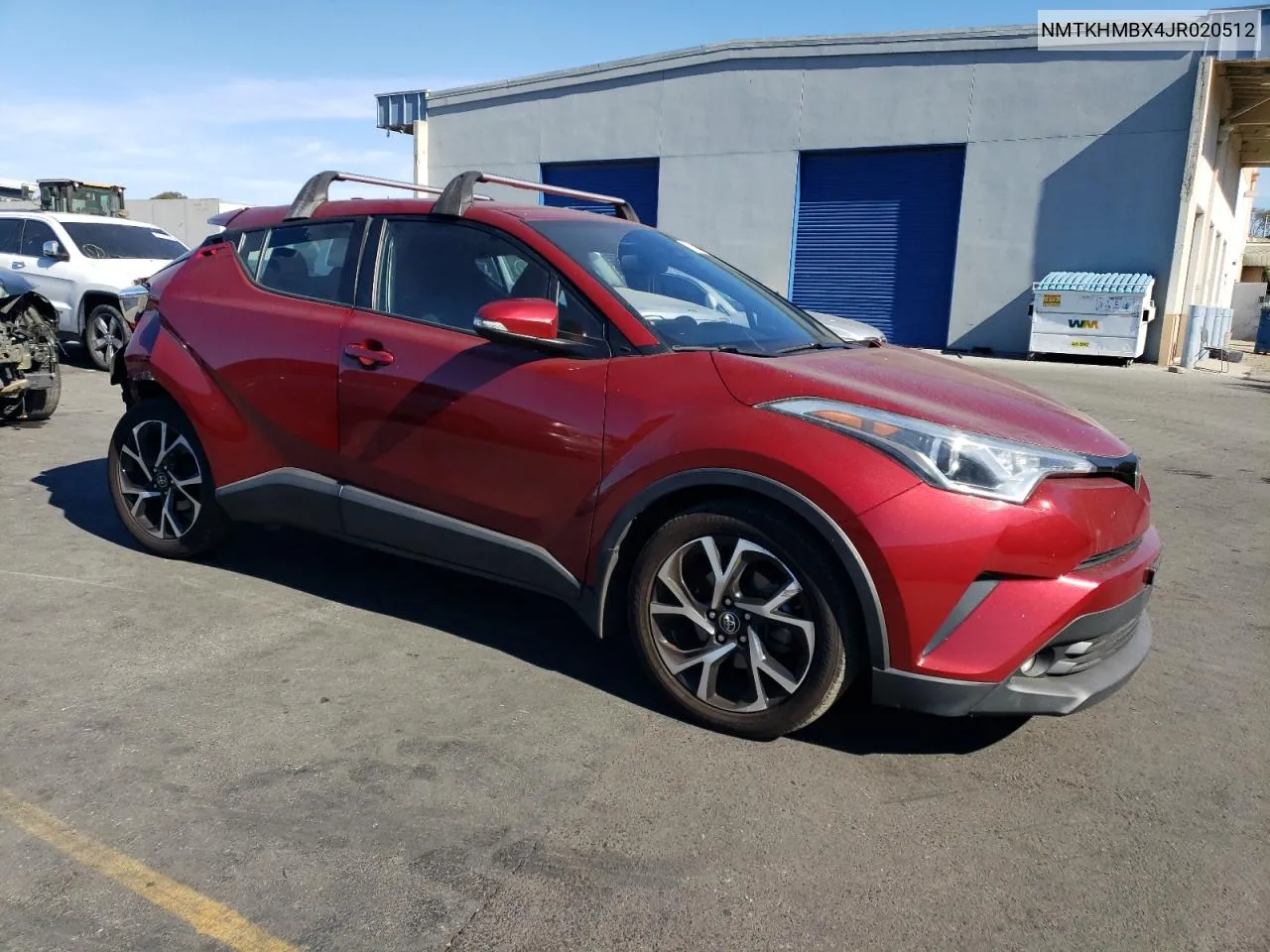 2018 Toyota C-Hr Xle VIN: NMTKHMBX4JR020512 Lot: 77131564