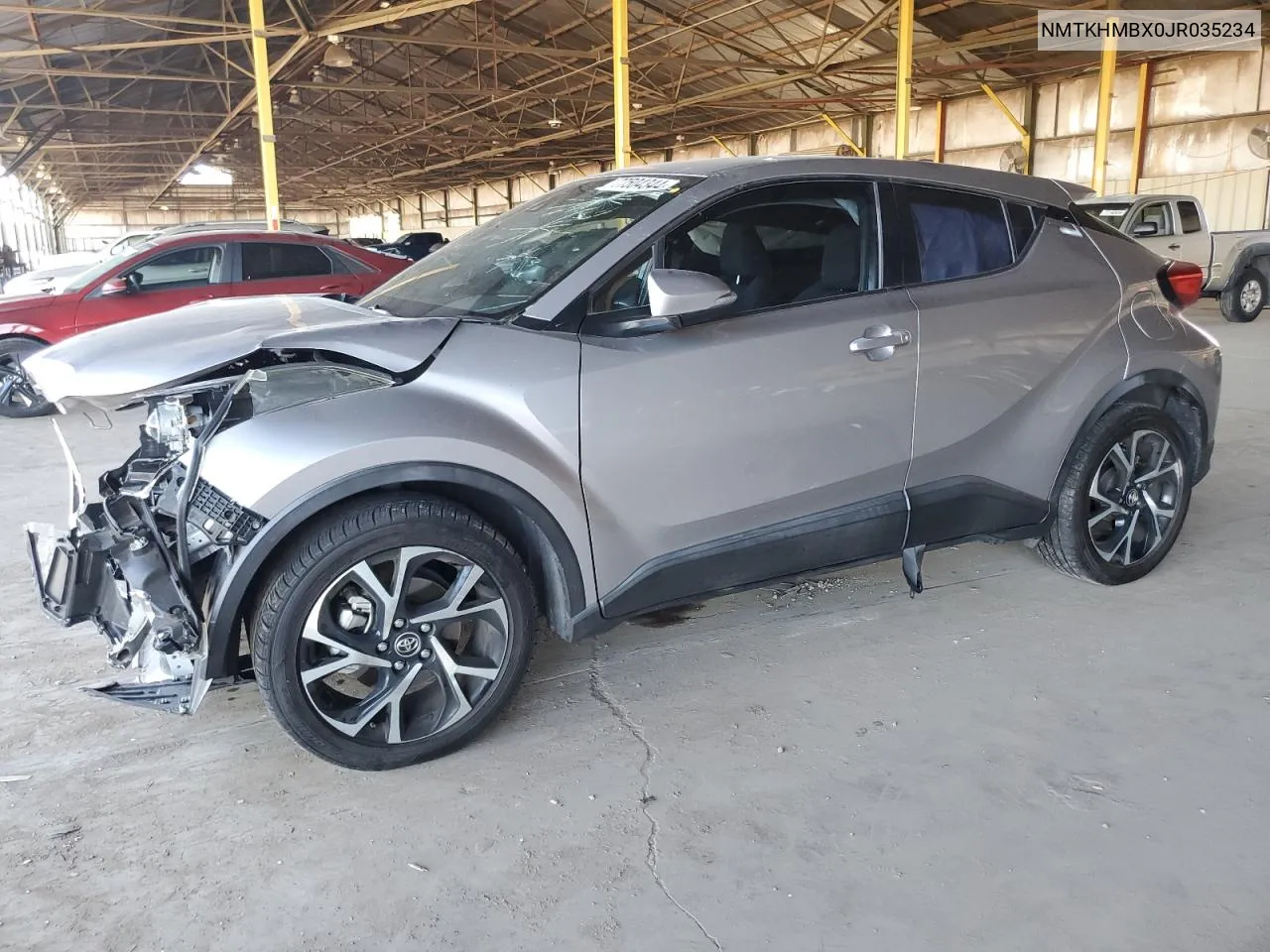 2018 Toyota C-Hr Xle VIN: NMTKHMBX0JR035234 Lot: 77504344