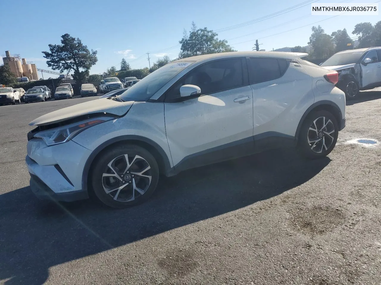 2018 Toyota C-Hr Xle VIN: NMTKHMBX6JR036775 Lot: 77646584