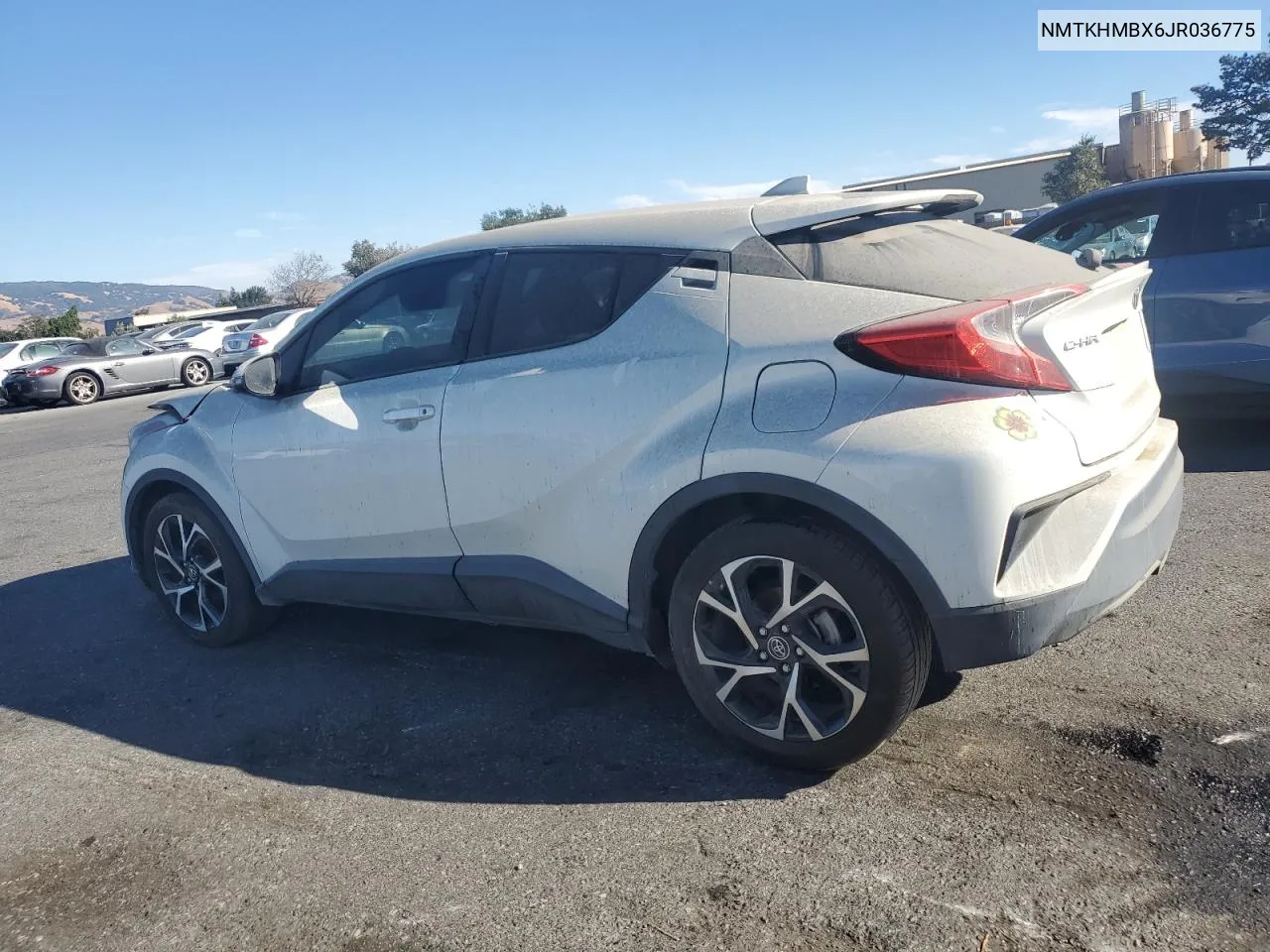 2018 Toyota C-Hr Xle VIN: NMTKHMBX6JR036775 Lot: 77646584