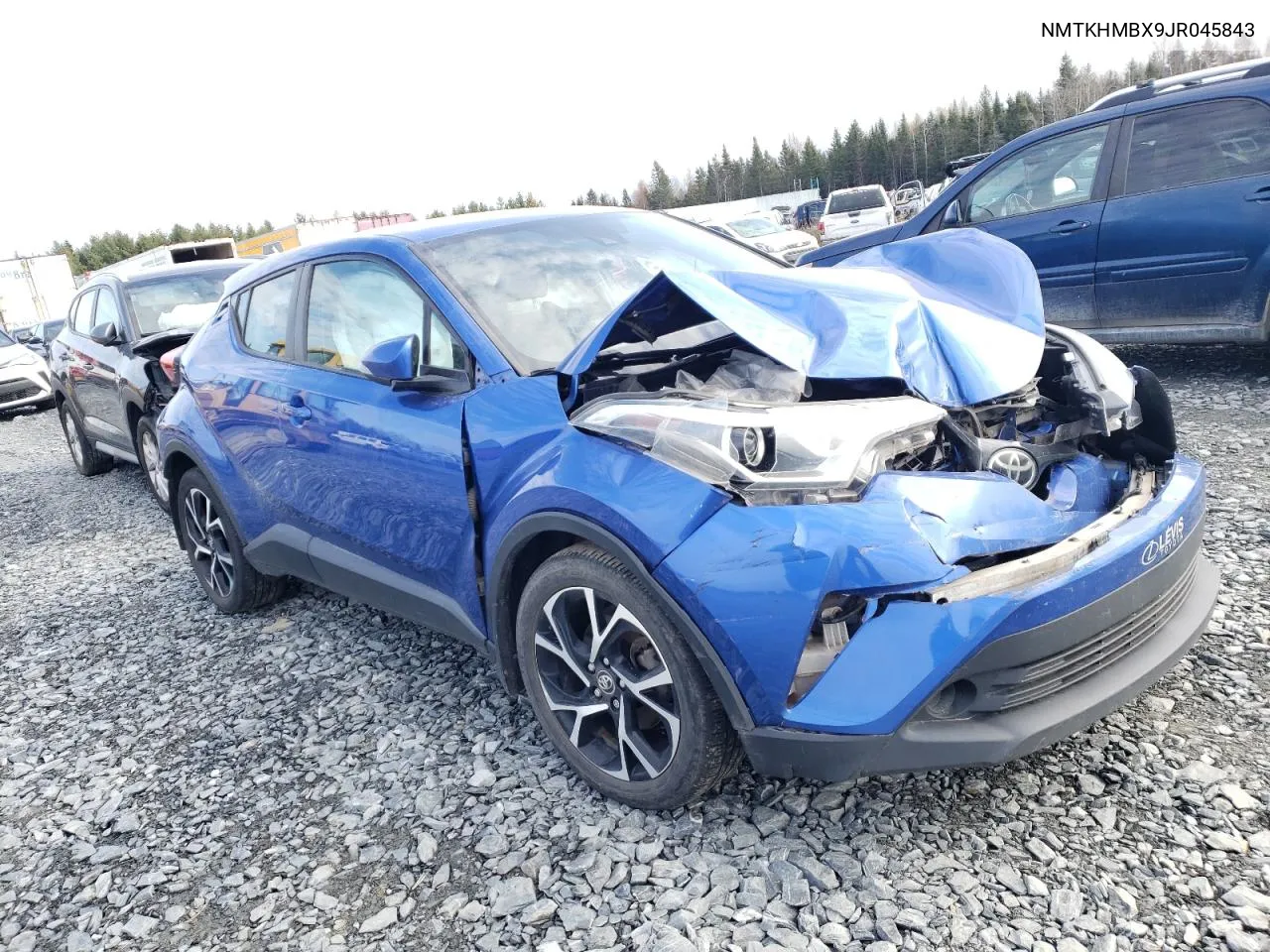 2018 Toyota C-Hr Xle VIN: NMTKHMBX9JR045843 Lot: 77820664