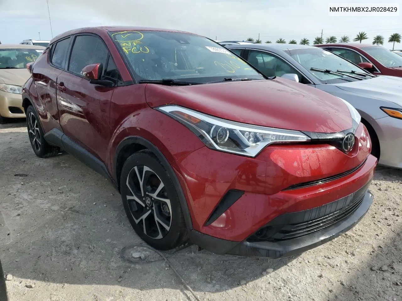 2018 Toyota C-Hr Xle VIN: NMTKHMBX2JR028429 Lot: 78063534