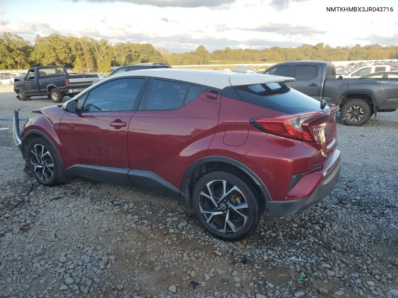 2018 Toyota C-Hr Xle VIN: NMTKHMBX3JR043716 Lot: 78202834