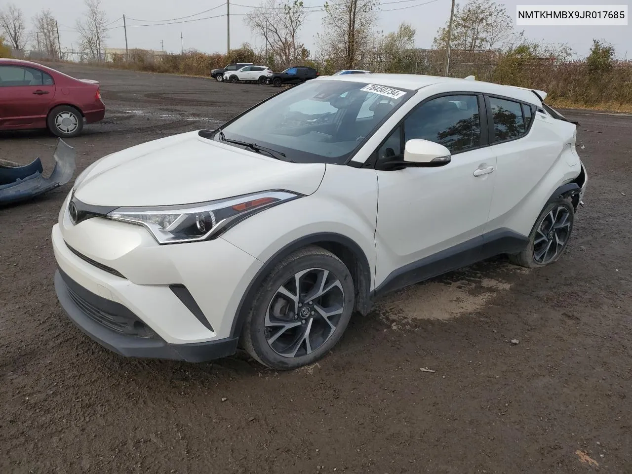 2018 Toyota C-Hr Xle VIN: NMTKHMBX9JR017685 Lot: 78450734