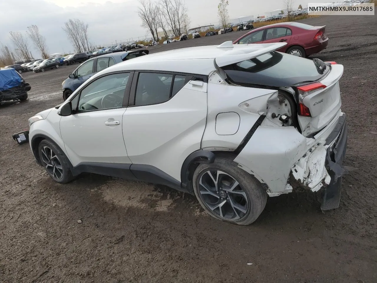 2018 Toyota C-Hr Xle VIN: NMTKHMBX9JR017685 Lot: 78450734