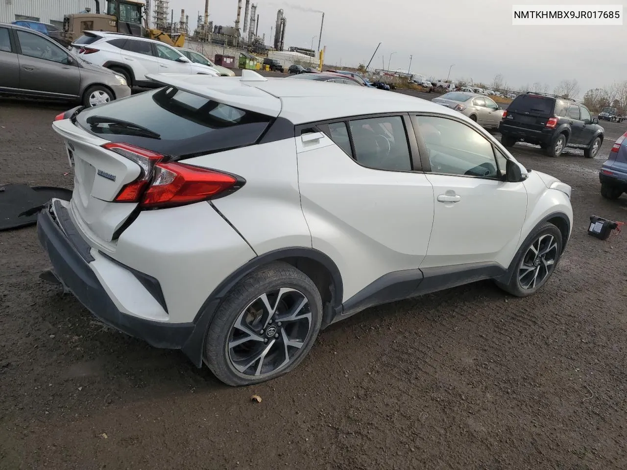 2018 Toyota C-Hr Xle VIN: NMTKHMBX9JR017685 Lot: 78450734