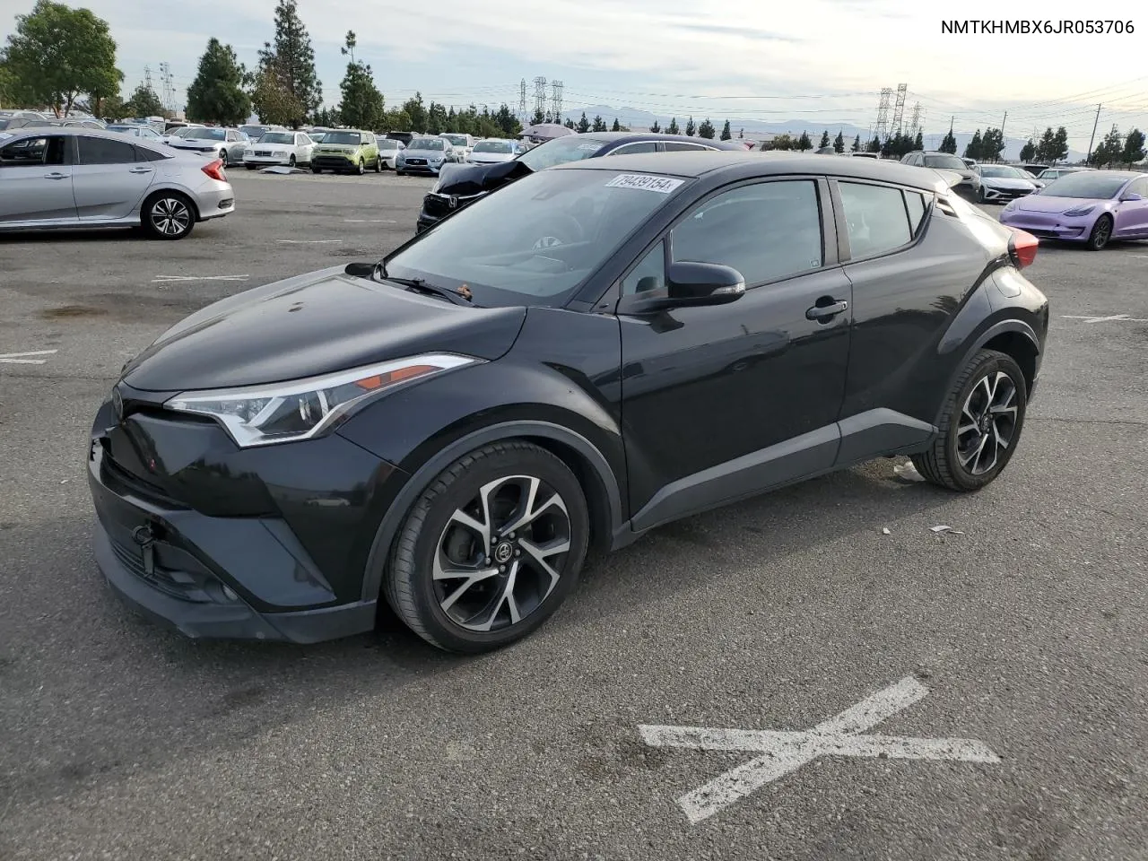 2018 Toyota C-Hr Xle VIN: NMTKHMBX6JR053706 Lot: 79439154