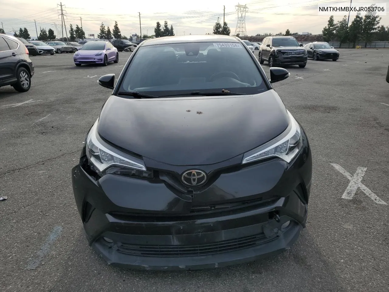 2018 Toyota C-Hr Xle VIN: NMTKHMBX6JR053706 Lot: 79439154