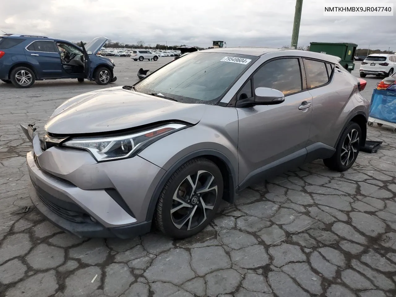 2018 Toyota C-Hr Xle VIN: NMTKHMBX9JR047740 Lot: 79549604