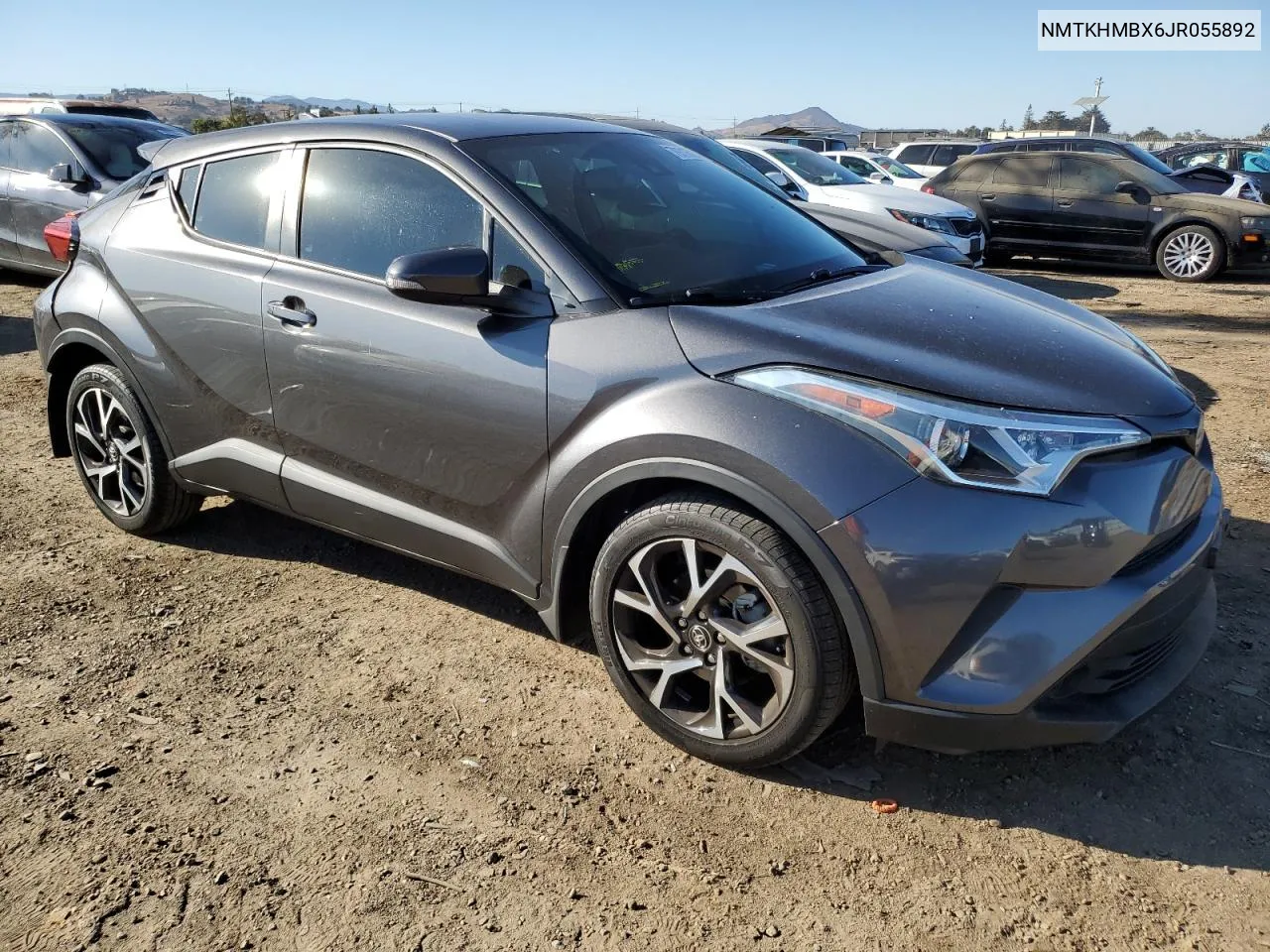 2018 Toyota C-Hr Xle VIN: NMTKHMBX6JR055892 Lot: 79716024