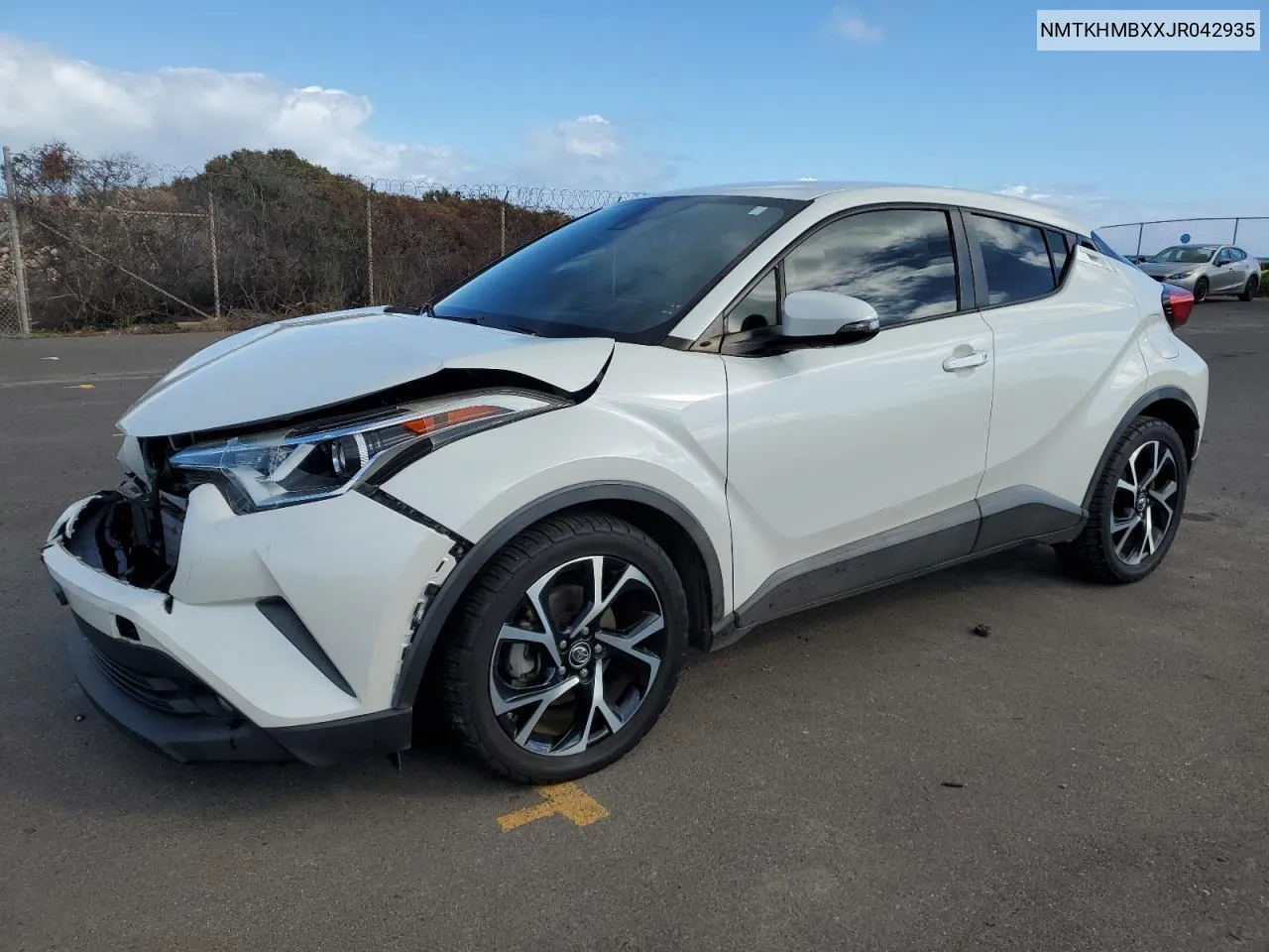 2018 Toyota C-Hr Xle VIN: NMTKHMBXXJR042935 Lot: 79900084