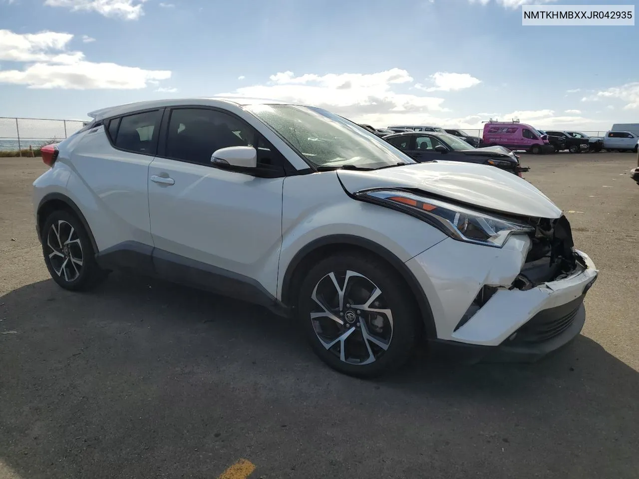 2018 Toyota C-Hr Xle VIN: NMTKHMBXXJR042935 Lot: 79900084