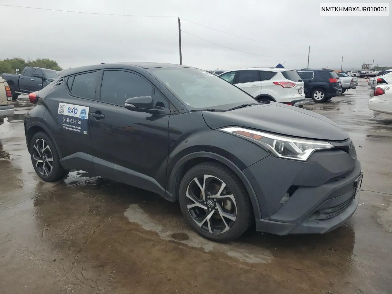 2018 Toyota C-Hr Xle VIN: NMTKHMBX6JR010001 Lot: 80244034