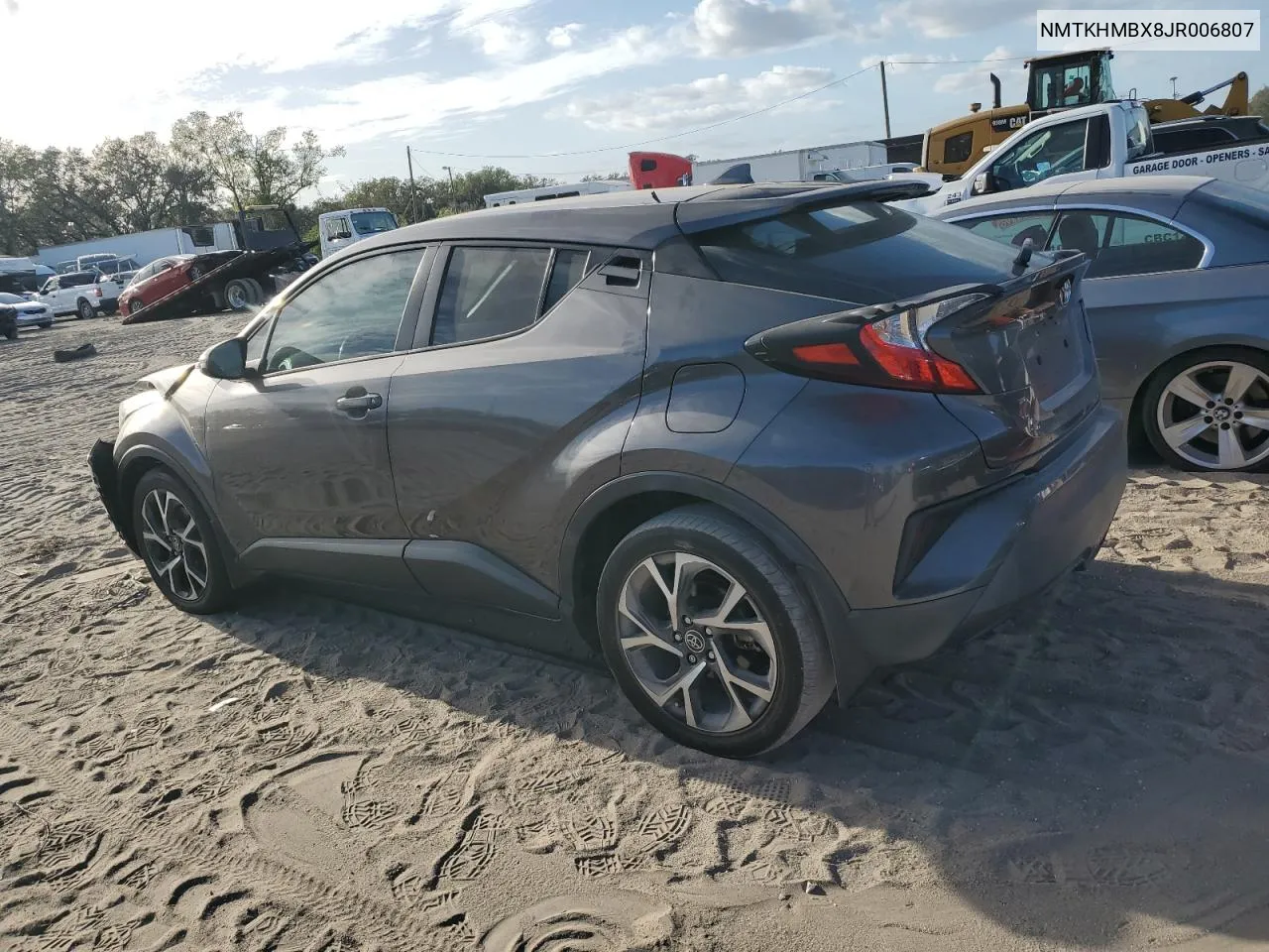 2018 Toyota C-Hr Xle VIN: NMTKHMBX8JR006807 Lot: 80569404