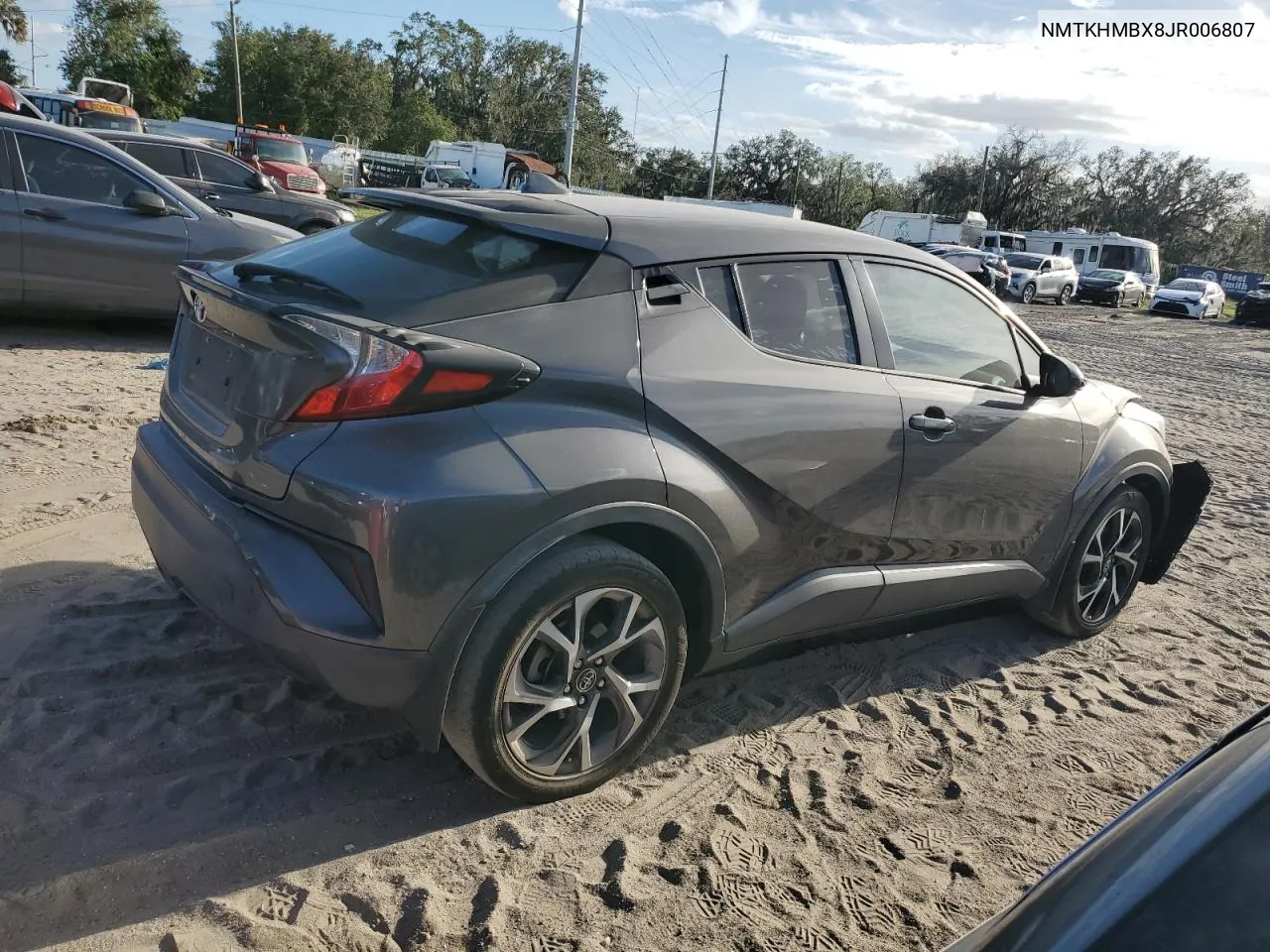 2018 Toyota C-Hr Xle VIN: NMTKHMBX8JR006807 Lot: 80569404