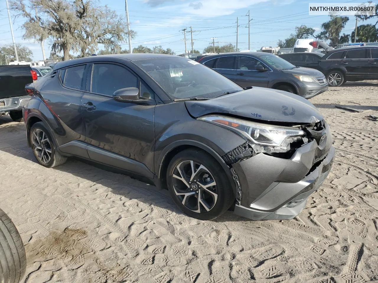 2018 Toyota C-Hr Xle VIN: NMTKHMBX8JR006807 Lot: 80569404