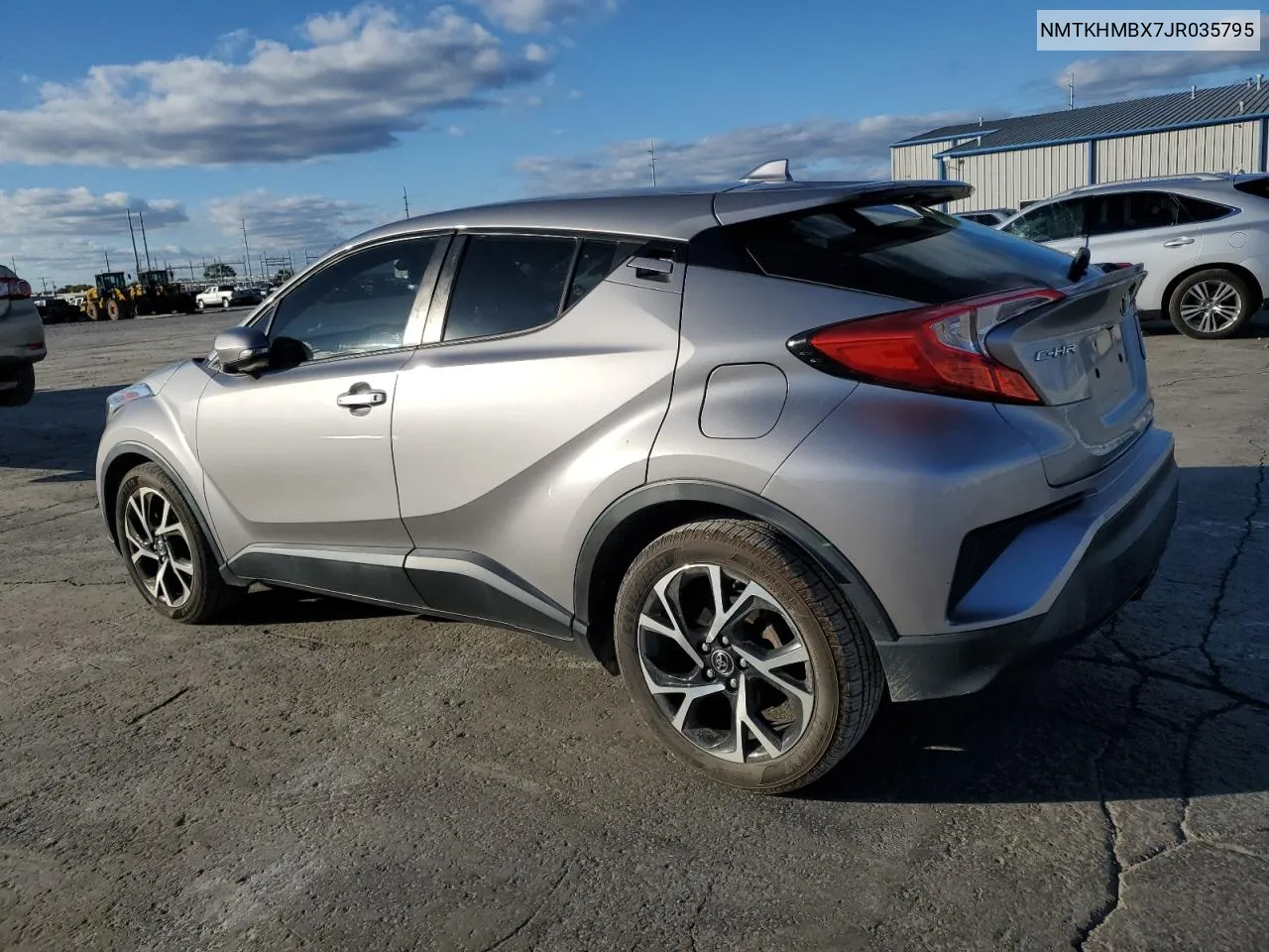 2018 Toyota C-Hr Xle VIN: NMTKHMBX7JR035795 Lot: 80697684