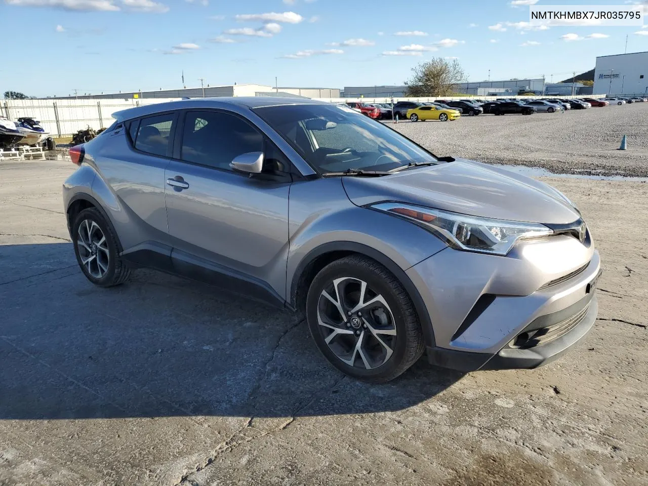 2018 Toyota C-Hr Xle VIN: NMTKHMBX7JR035795 Lot: 80697684