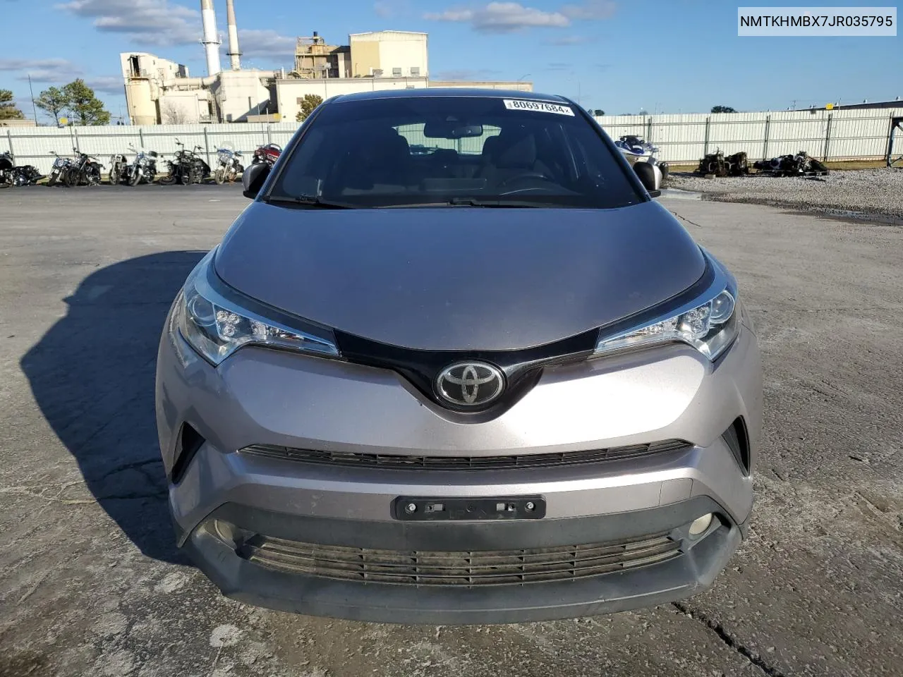 2018 Toyota C-Hr Xle VIN: NMTKHMBX7JR035795 Lot: 80697684