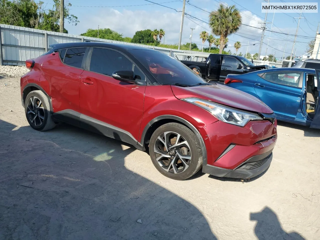 NMTKHMBX1KR072505 2019 Toyota C-Hr Xle