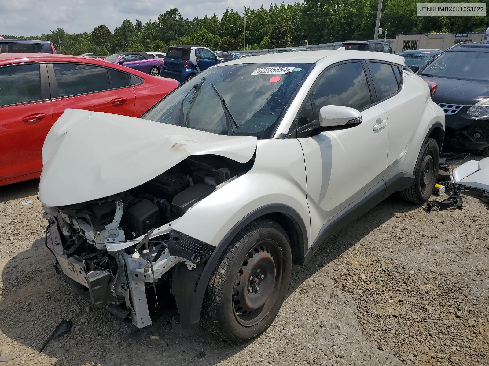 2019 Toyota C-Hr Xle VIN: JTNKHMBX6K1053622 Lot: 62285654