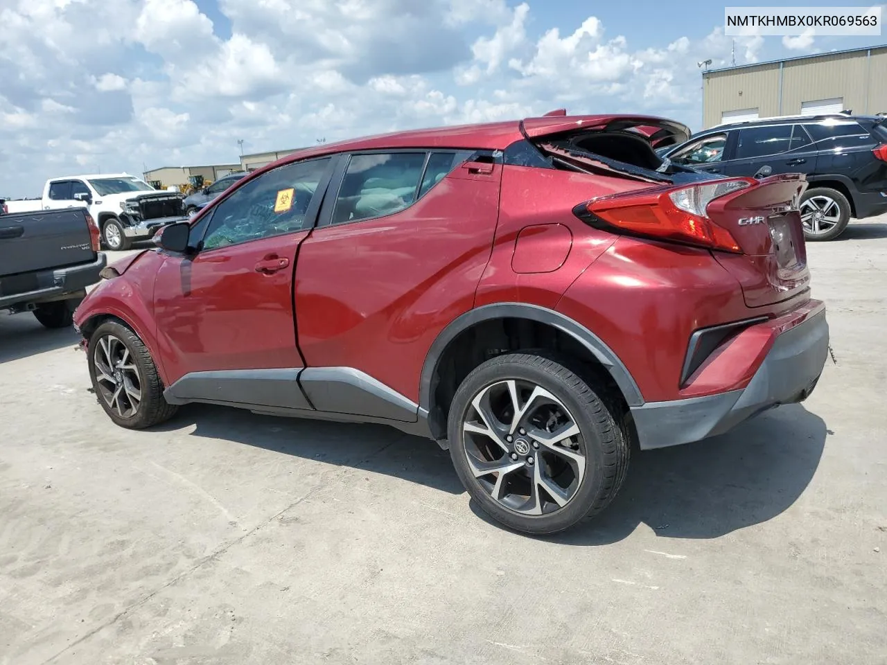 2019 Toyota C-Hr Xle VIN: NMTKHMBX0KR069563 Lot: 64427734