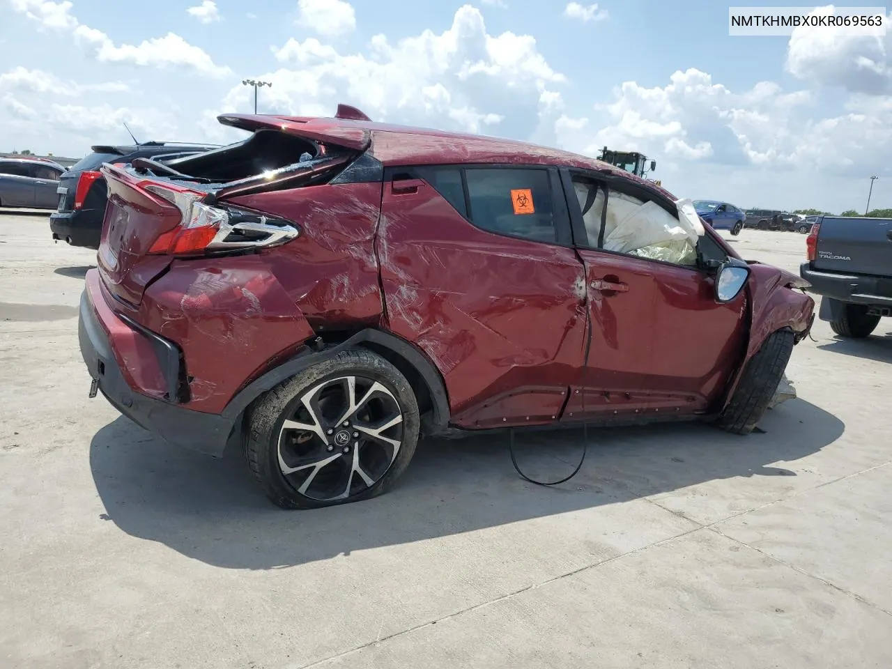 2019 Toyota C-Hr Xle VIN: NMTKHMBX0KR069563 Lot: 64427734