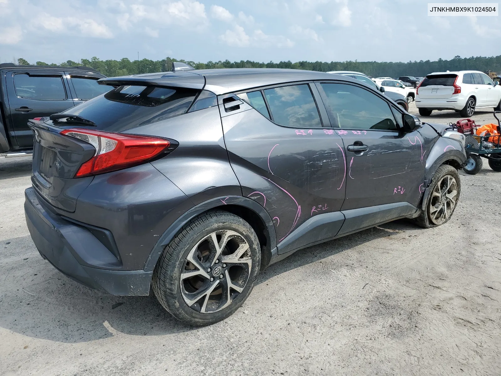 JTNKHMBX9K1024504 2019 Toyota C-Hr Xle