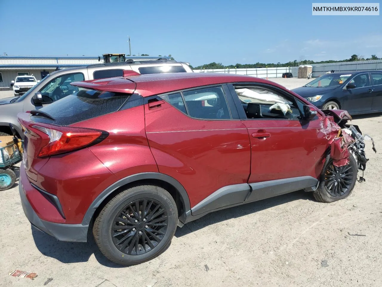 2019 Toyota C-Hr Xle VIN: NMTKHMBX9KR074616 Lot: 67722984