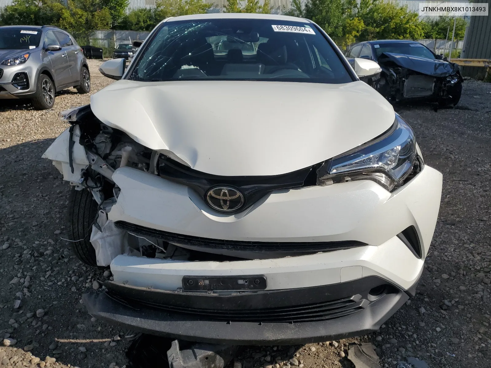 2019 Toyota C-Hr Xle VIN: JTNKHMBX8K1013493 Lot: 68309604