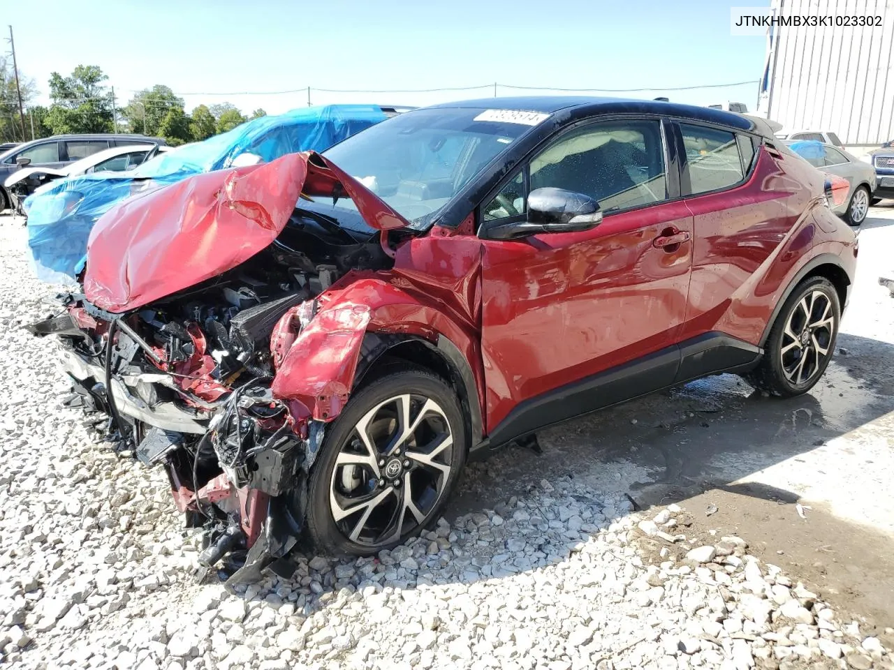 JTNKHMBX3K1023302 2019 Toyota C-Hr Xle