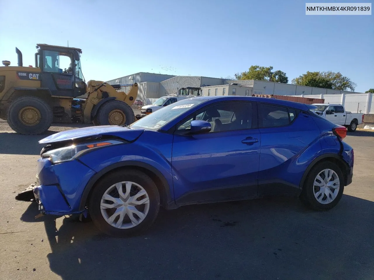 2019 Toyota C-Hr Xle VIN: NMTKHMBX4KR091839 Lot: 71101224