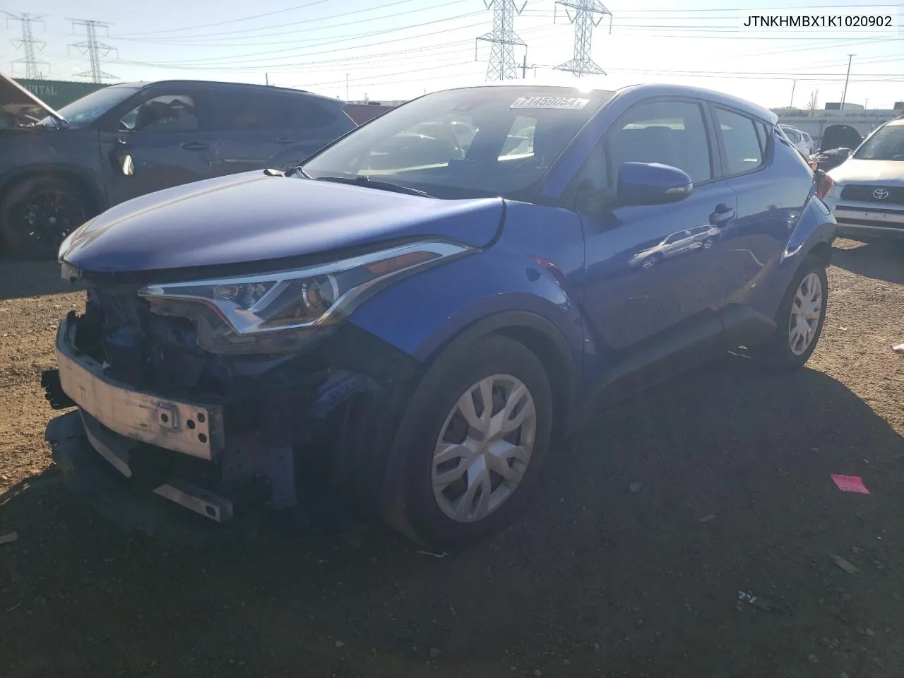 JTNKHMBX1K1020902 2019 Toyota C-Hr Xle