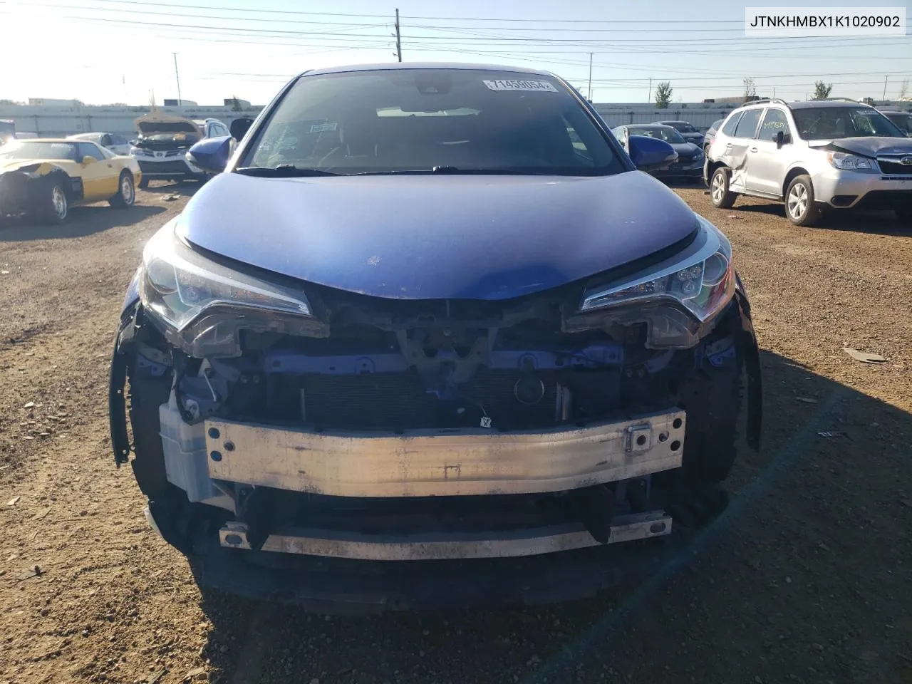 JTNKHMBX1K1020902 2019 Toyota C-Hr Xle