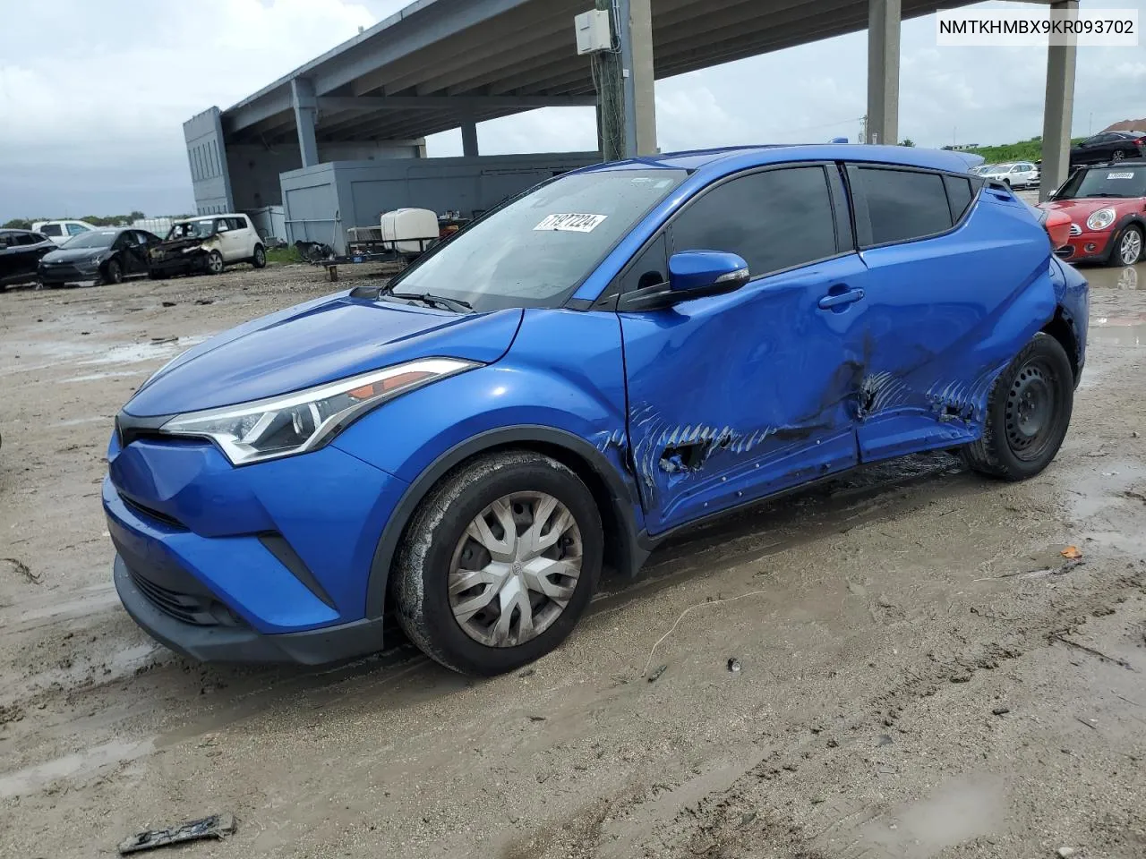 NMTKHMBX9KR093702 2019 Toyota C-Hr Xle