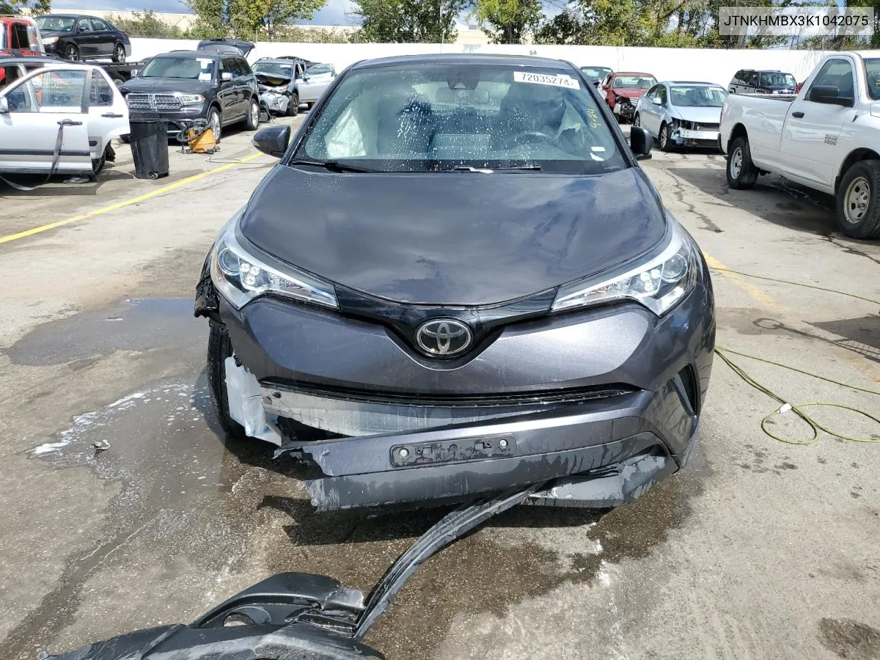 2019 Toyota C-Hr Xle VIN: JTNKHMBX3K1042075 Lot: 72035274