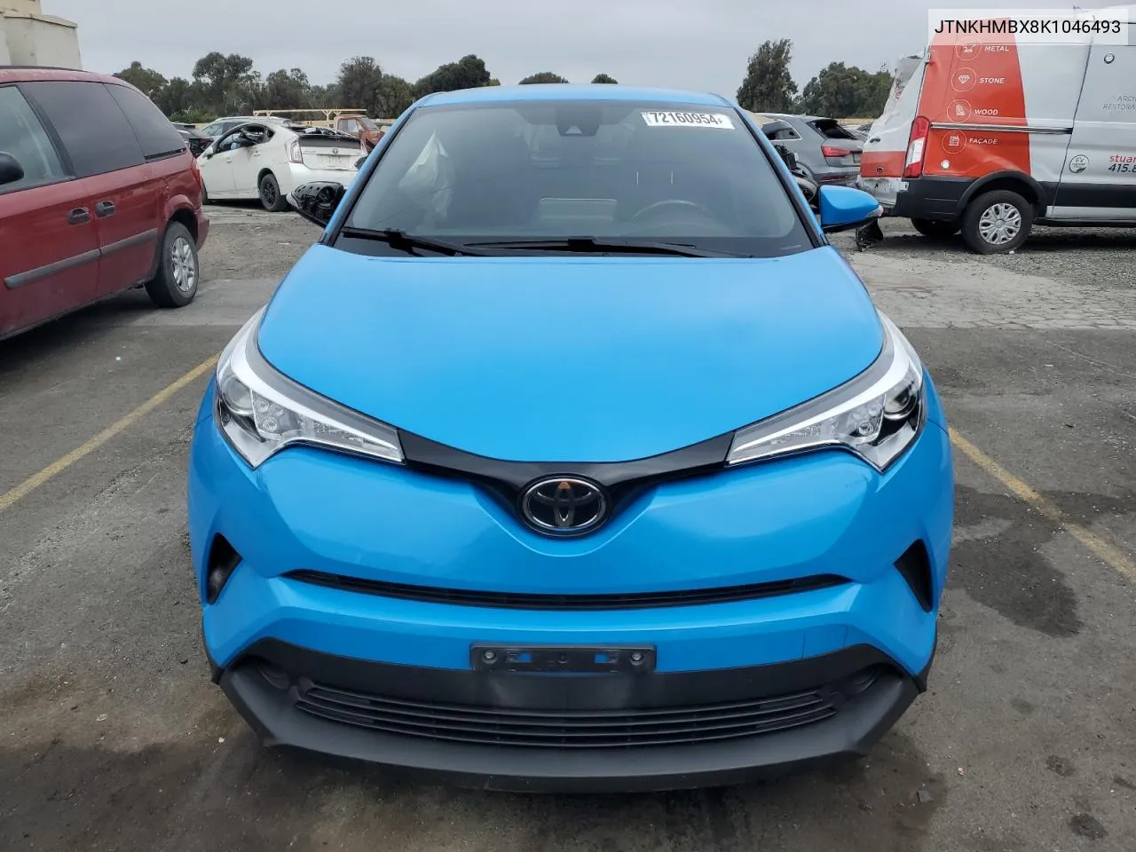 2019 Toyota C-Hr Xle VIN: JTNKHMBX8K1046493 Lot: 72160954