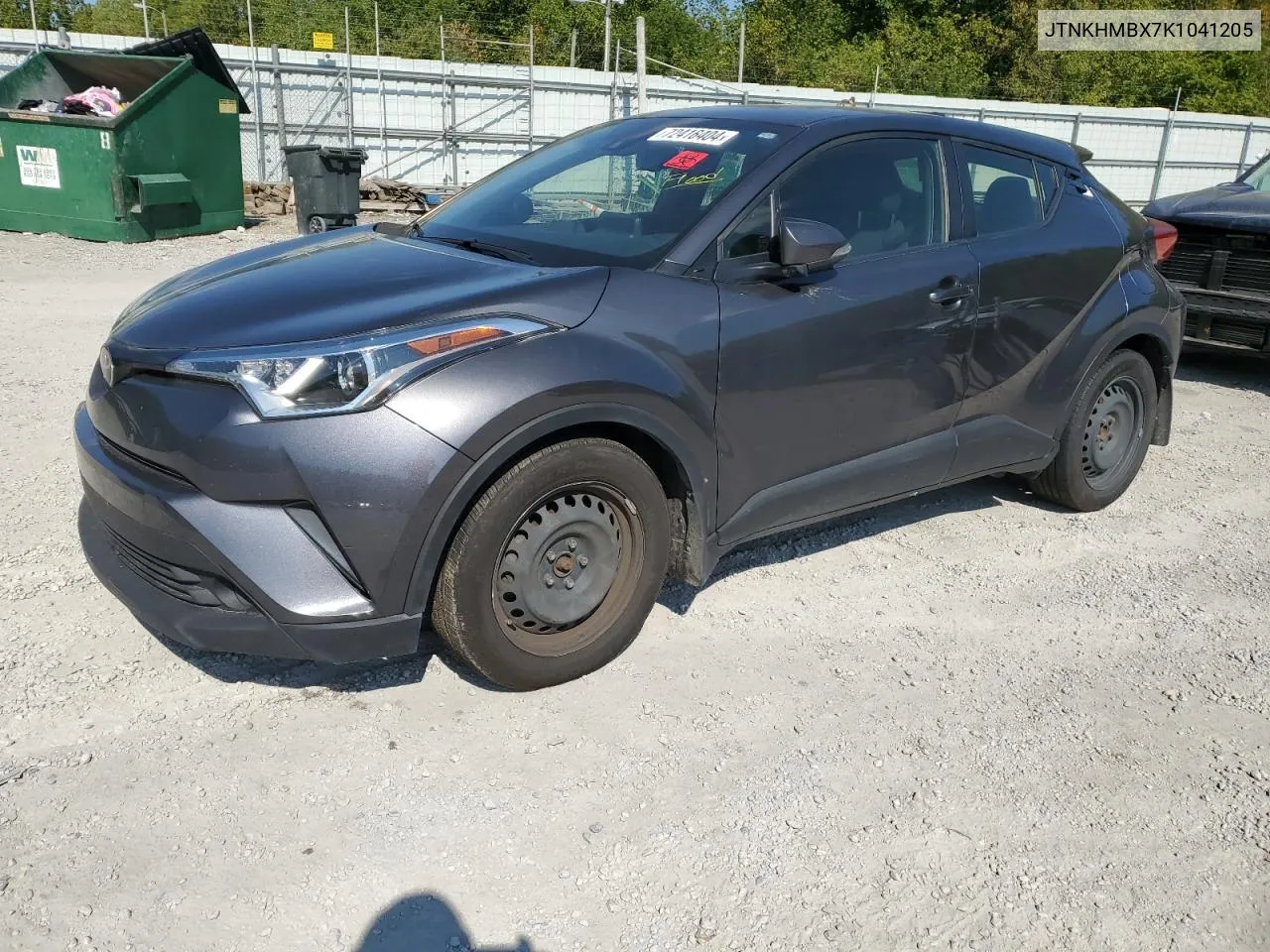 2019 Toyota C-Hr Xle VIN: JTNKHMBX7K1041205 Lot: 72416404